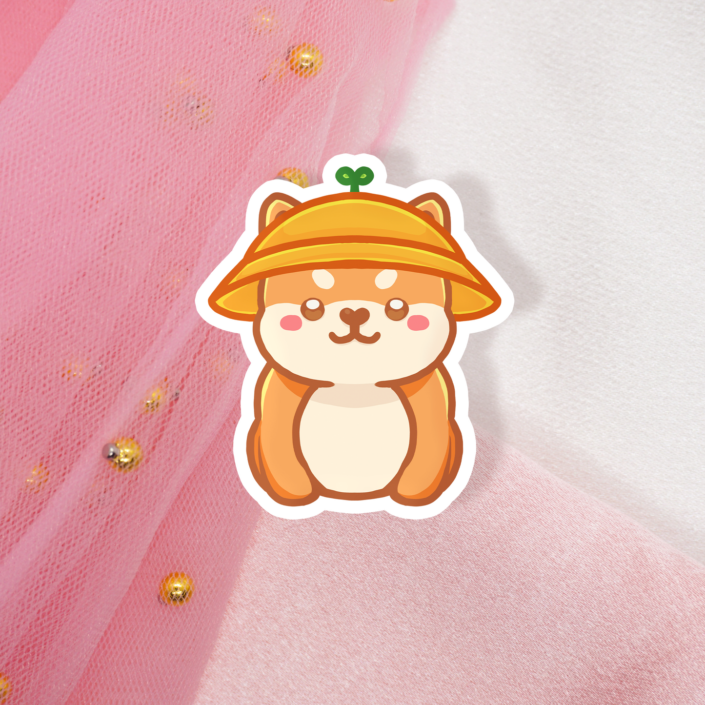 Dress-Up Shibas Sticker Umschlag