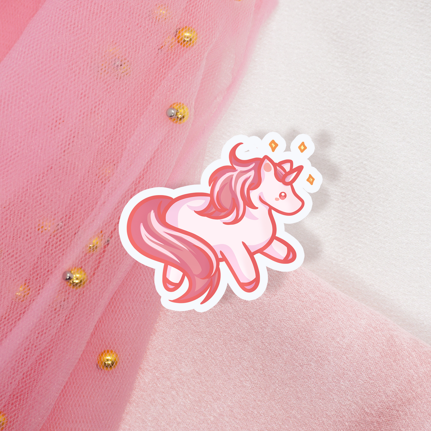 Cute Animal Sticker Einhorn