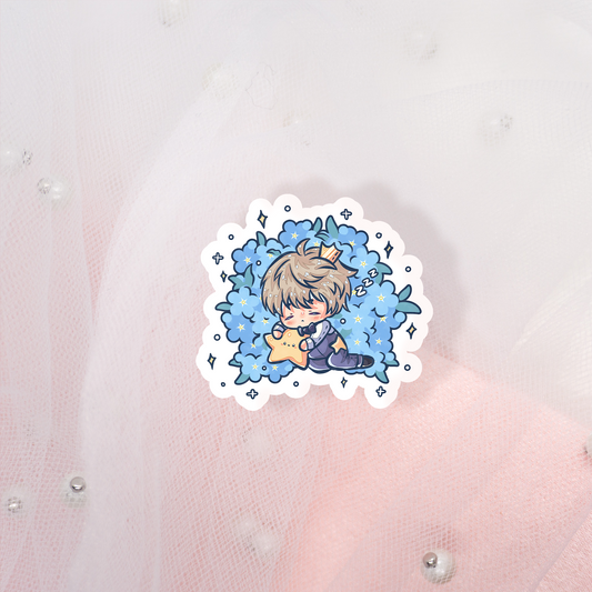 Cute Anime Glitter Star Prince Stickers